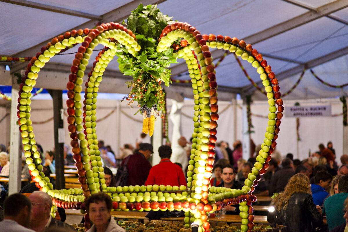 Törggelefest Apfelkrone