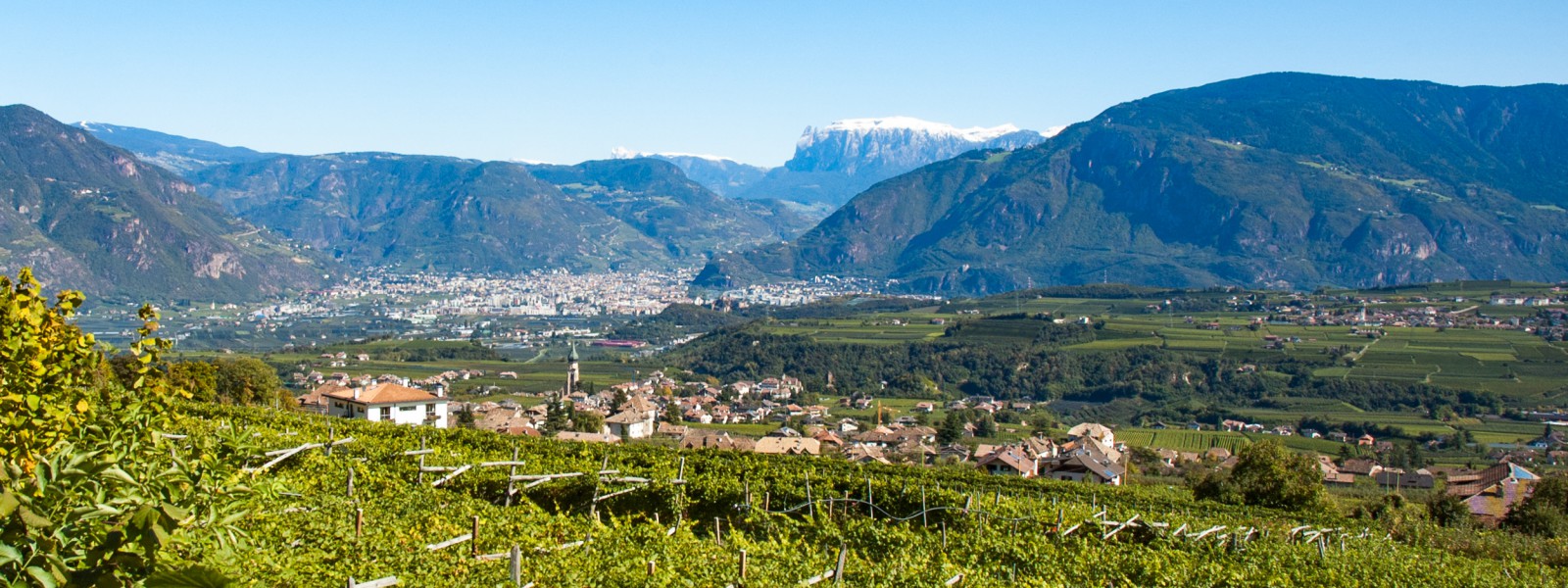 Südtirols Süden mit Eppan, Bozen und Schlern