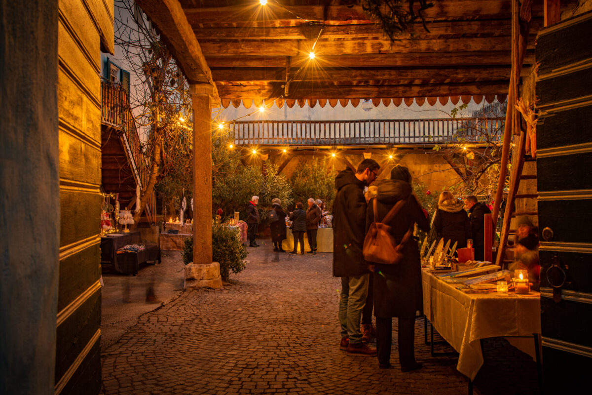 Bethlehem, Hofadvent, Nachtaufnahme