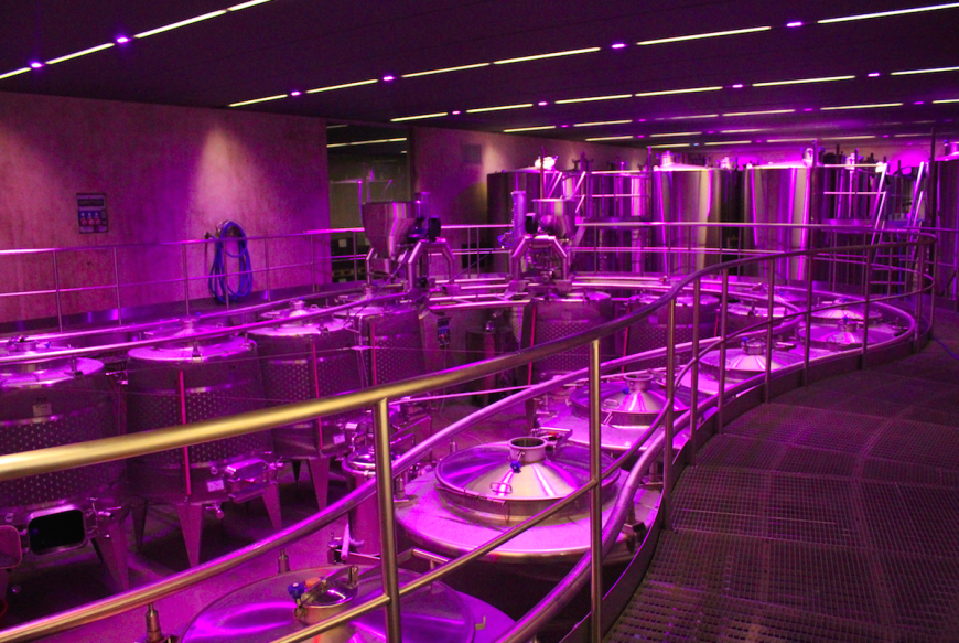 Neueste Technik im jüngsten Keller