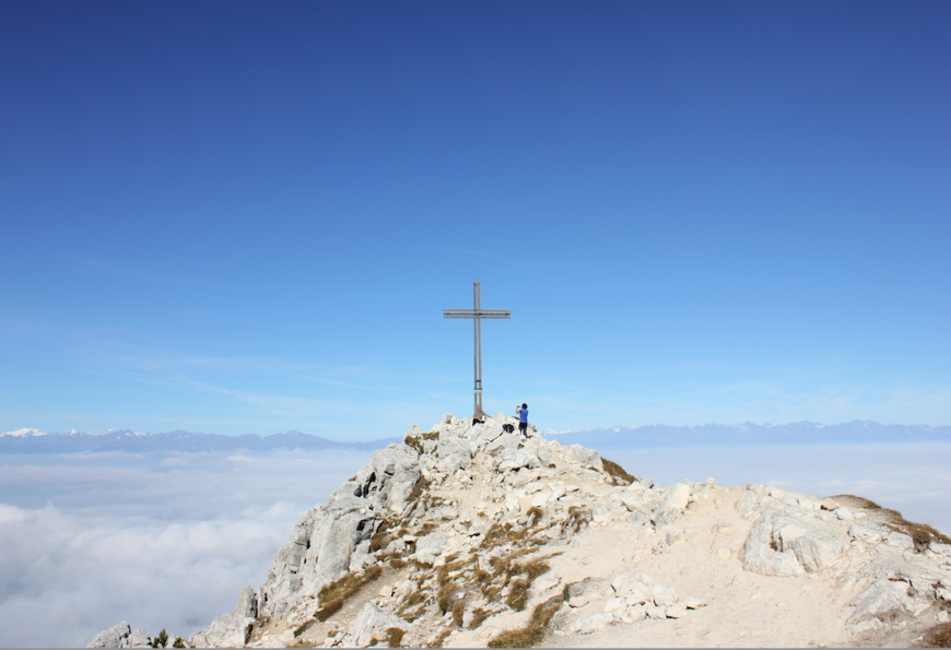 Das Weißhorn im Süden Südtirols
