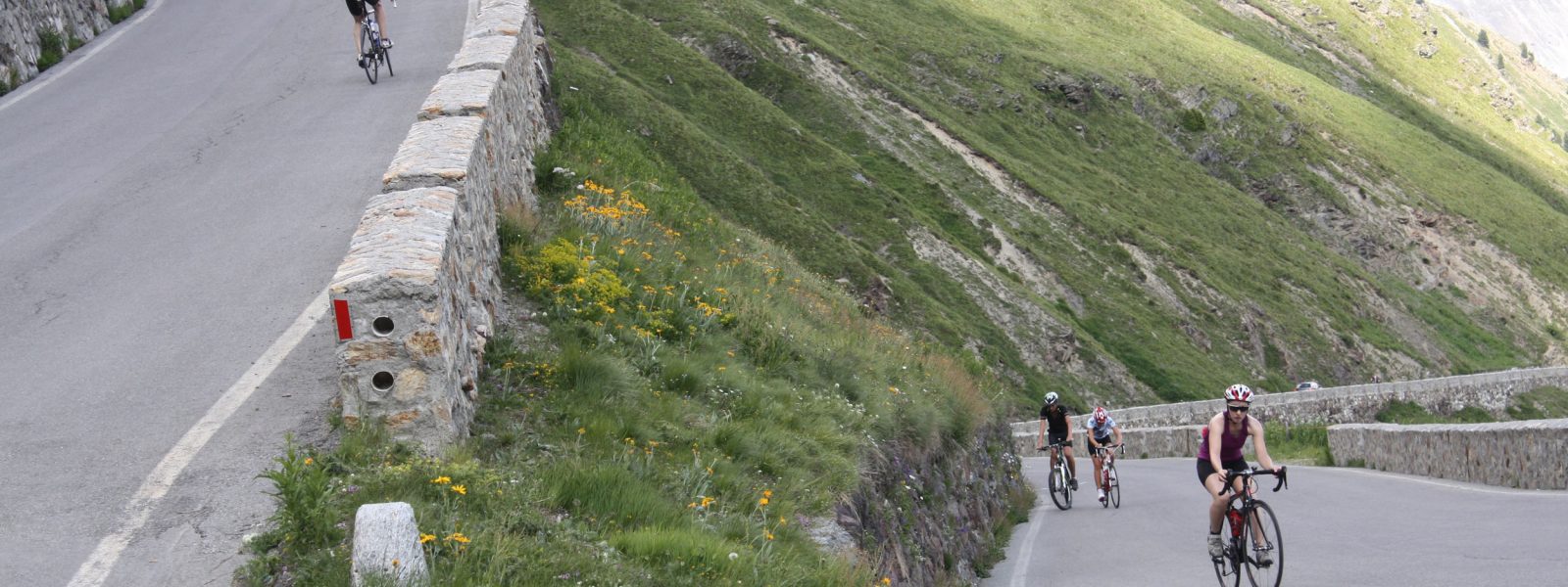 Rennrad - Pass Straße