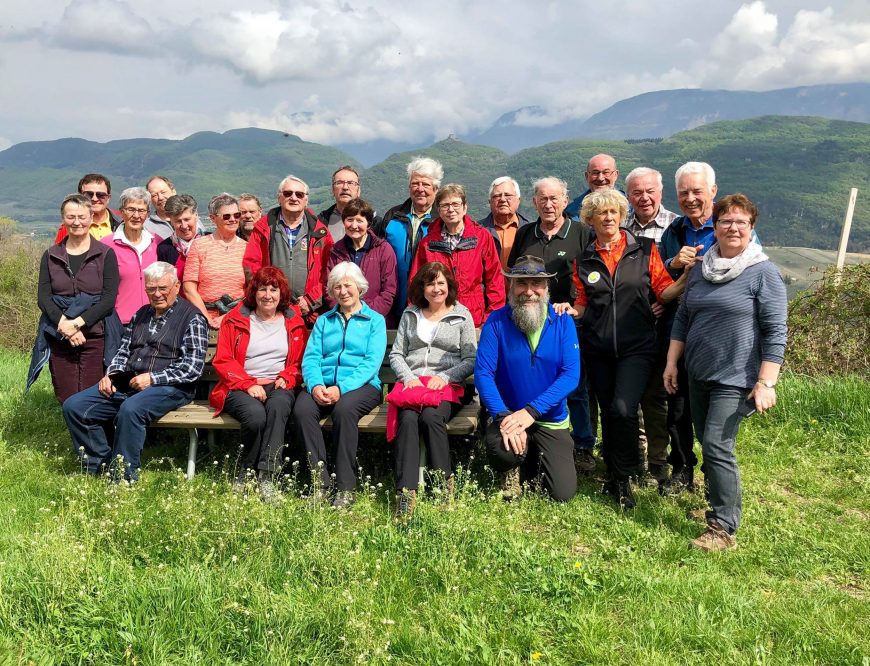 Blüten-Wanderwoche Gruppenfoto