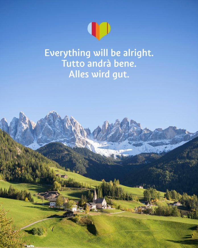 Alles wird gut - Südtirol Coronavirus