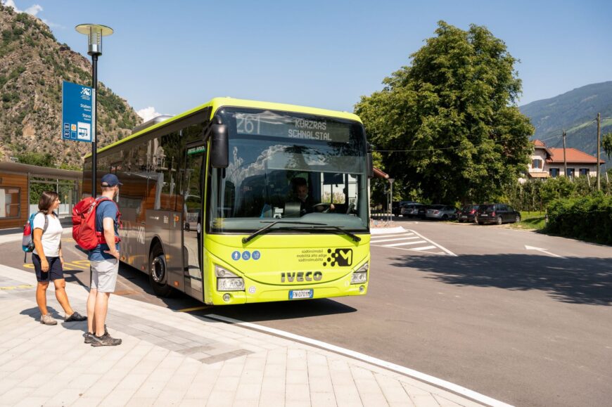Anreise mit dem Bus