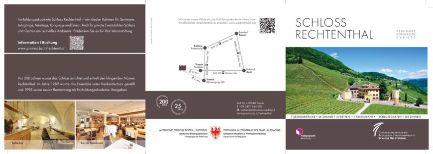 Flyer Schloss Rechtenthal