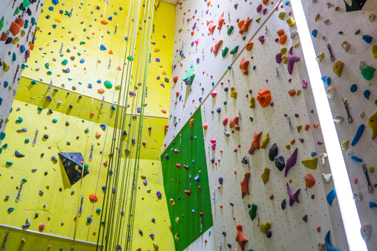 Seilbereich Indoor-Kletterhalle Tramin